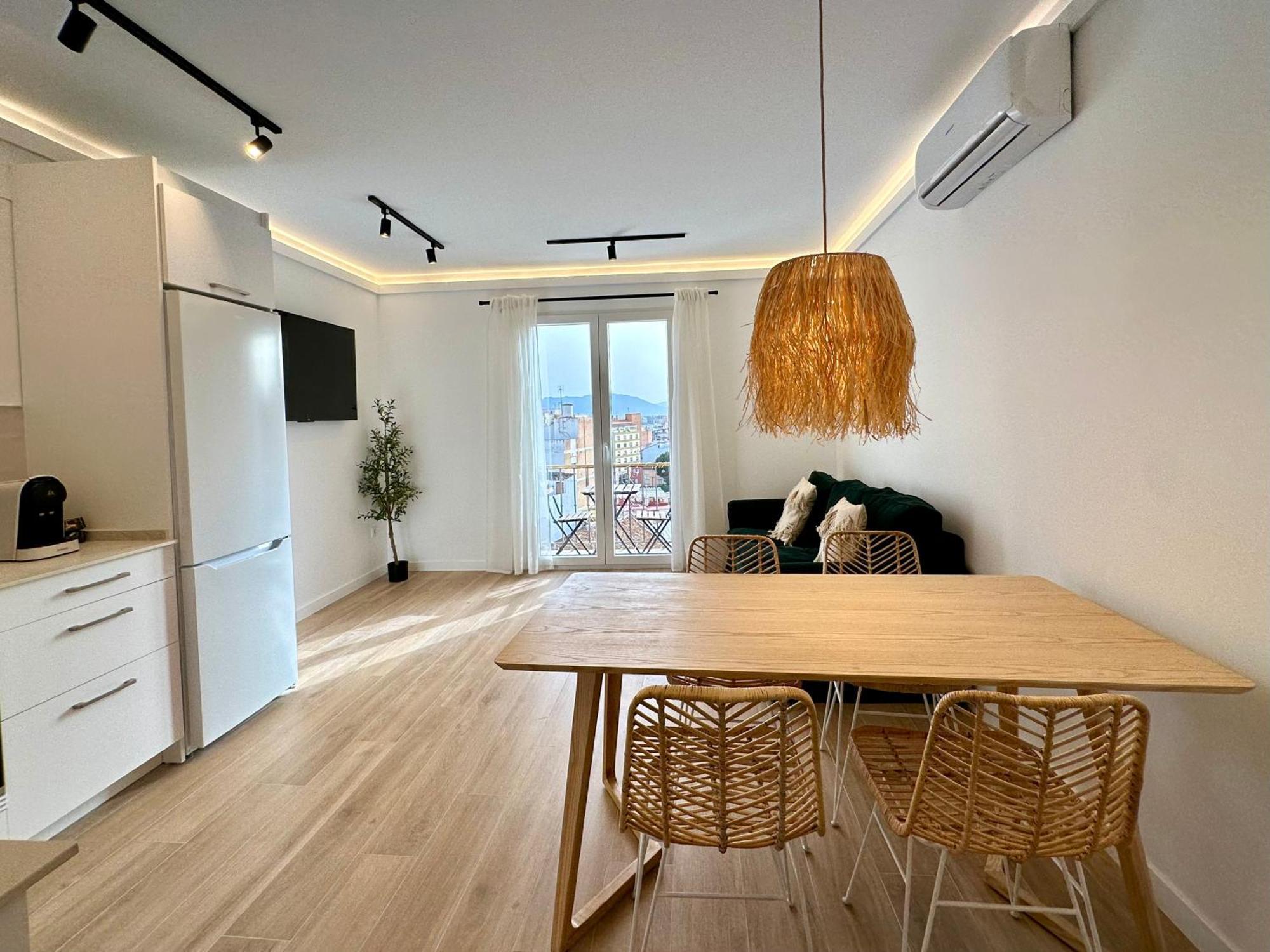 Appartamento Atico Con Solarium Y Bbq Cerca Del Centro 6 Pax Málaga Esterno foto